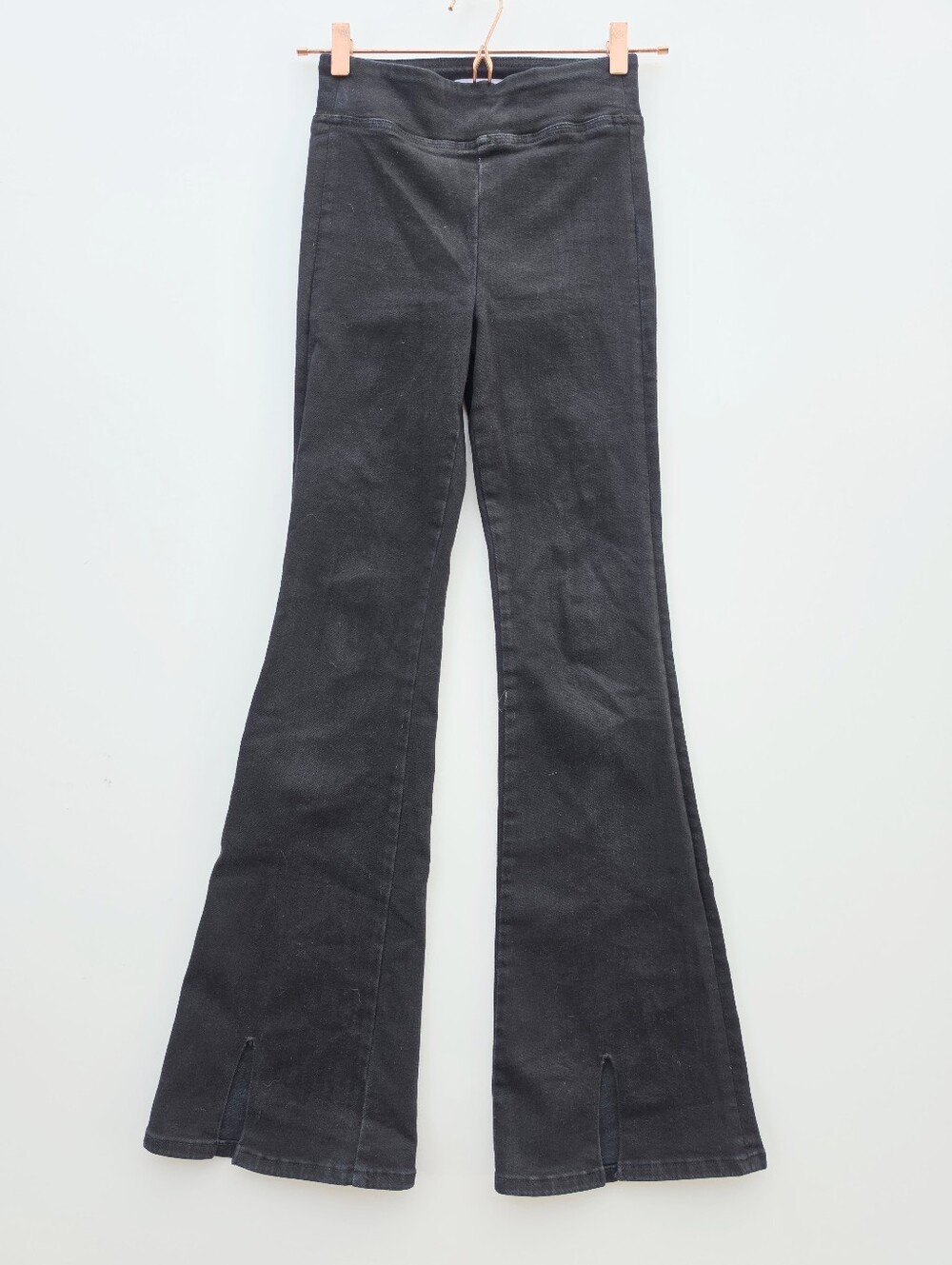 Frame Black Wash The Jet Set Flare Stretch Jeans